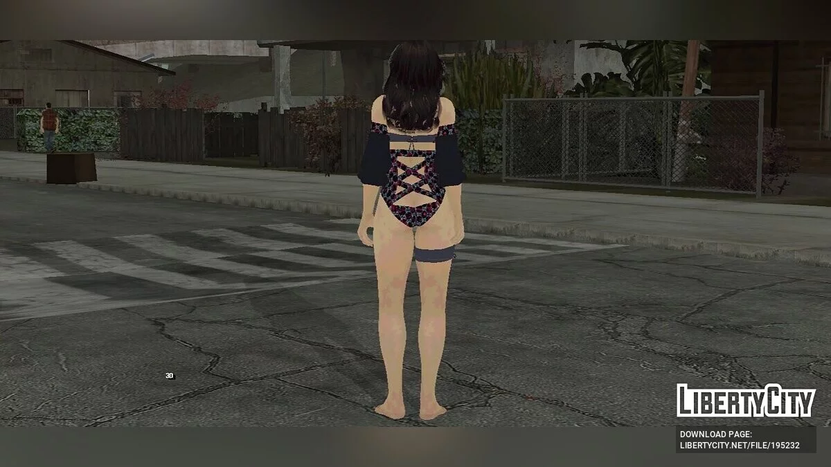 Мизуки Макклауд в сексуальном купальнике / GTA San Andreas (iOS, Android)