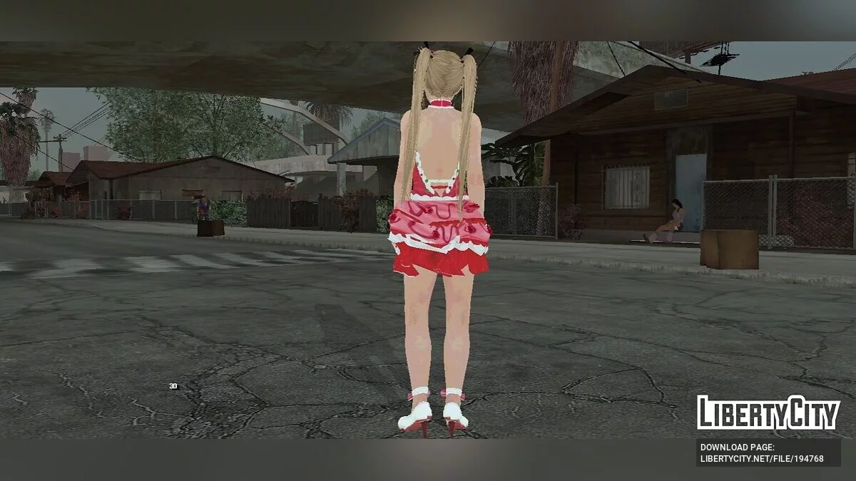 Мэри Роуз в платье / GTA San Andreas (iOS, Android)