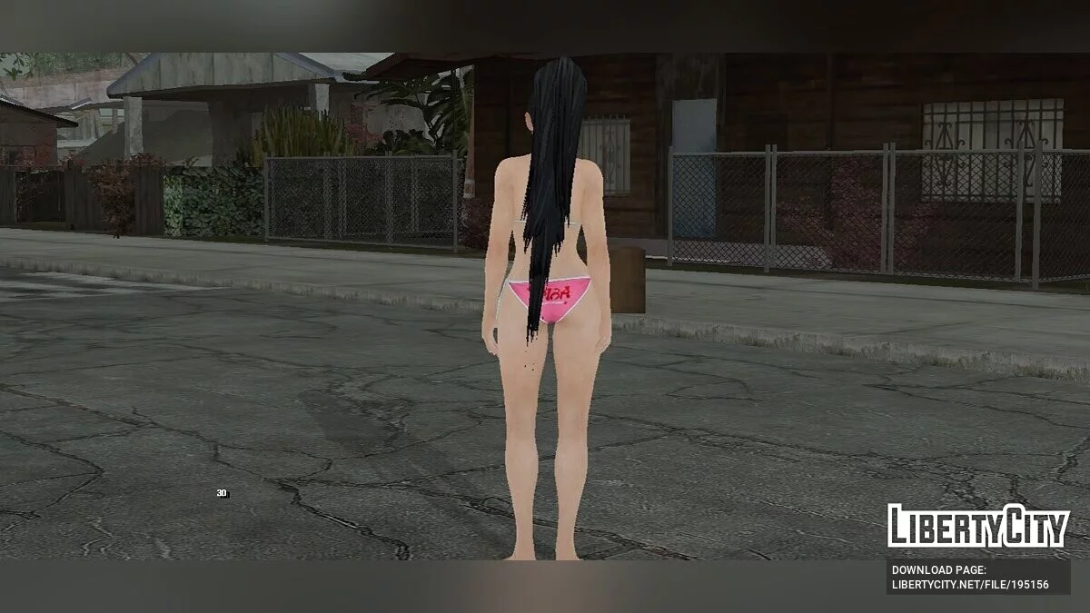 Момиджи в сексуальном бикини из Dead or Alive 5 / GTA San Andreas (iOS, Android)