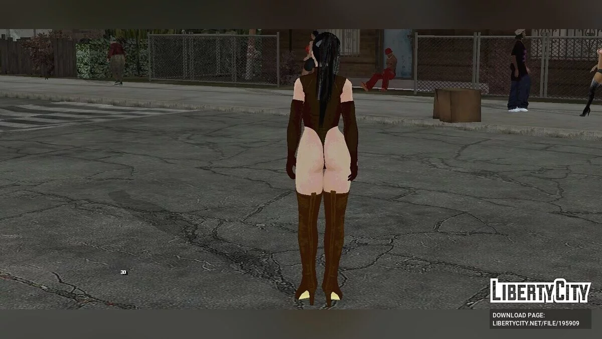 Девушка в сексуальном наряде / GTA San Andreas (iOS, Android)