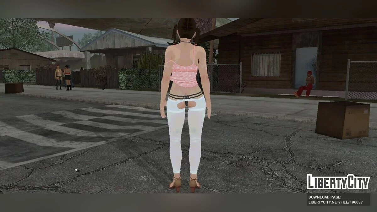 Лэй-Фанг в розовом наряде / GTA San Andreas (iOS, Android)