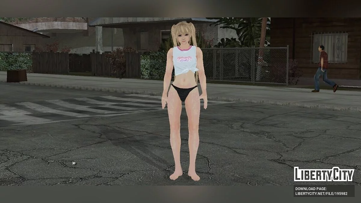 Мэри Роуз в нижнем белье / GTA San Andreas (iOS, Android)