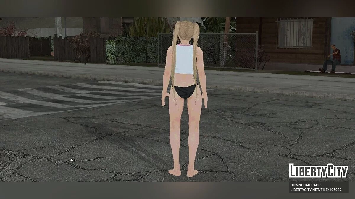 Мэри Роуз в нижнем белье / GTA San Andreas (iOS, Android)