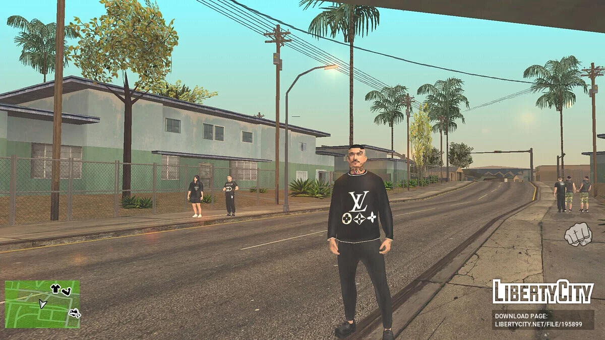 Morgenshtern 2022 Louis Vuitton / GTA San Andreas (iOS, Android)