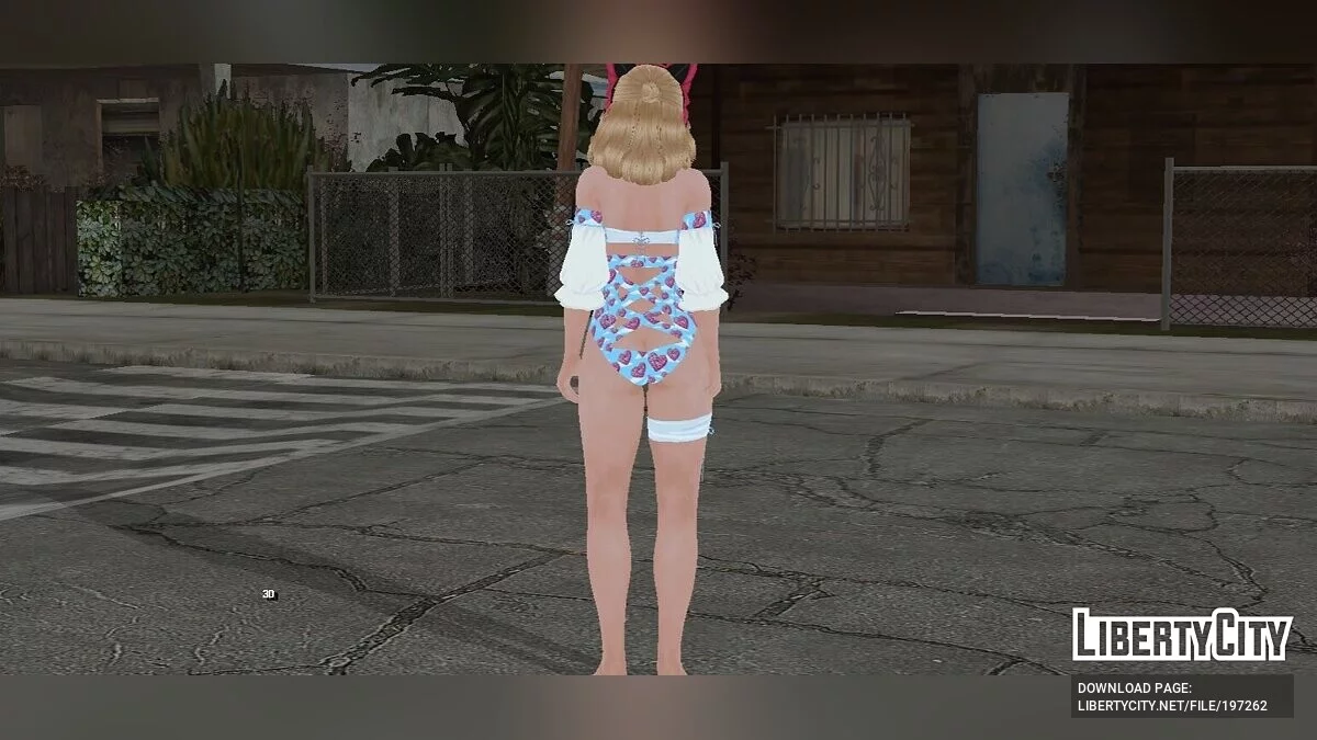 Лаки Хлоя из Tekken в купальнике / GTA San Andreas (iOS, Android)