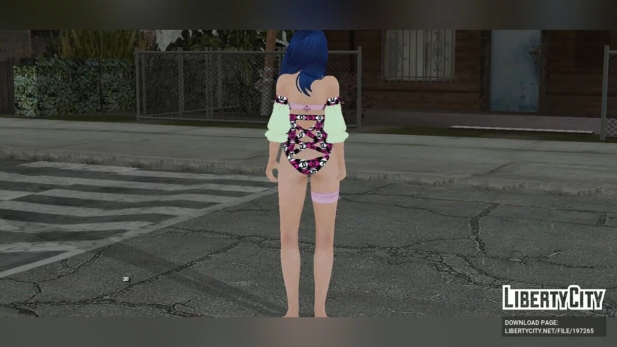 Лобелия в купальнике / GTA San Andreas (iOS, Android)