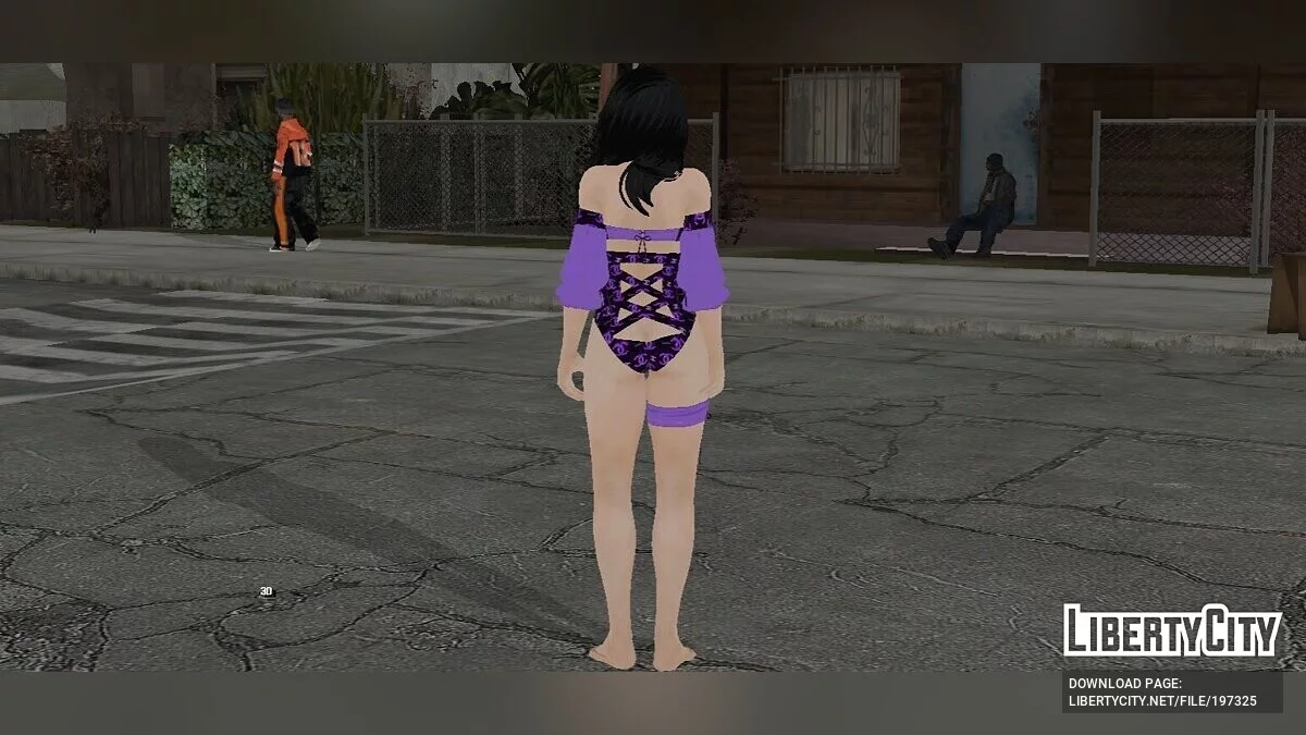 Момиджи в купальнике Шанель / GTA San Andreas (iOS, Android)