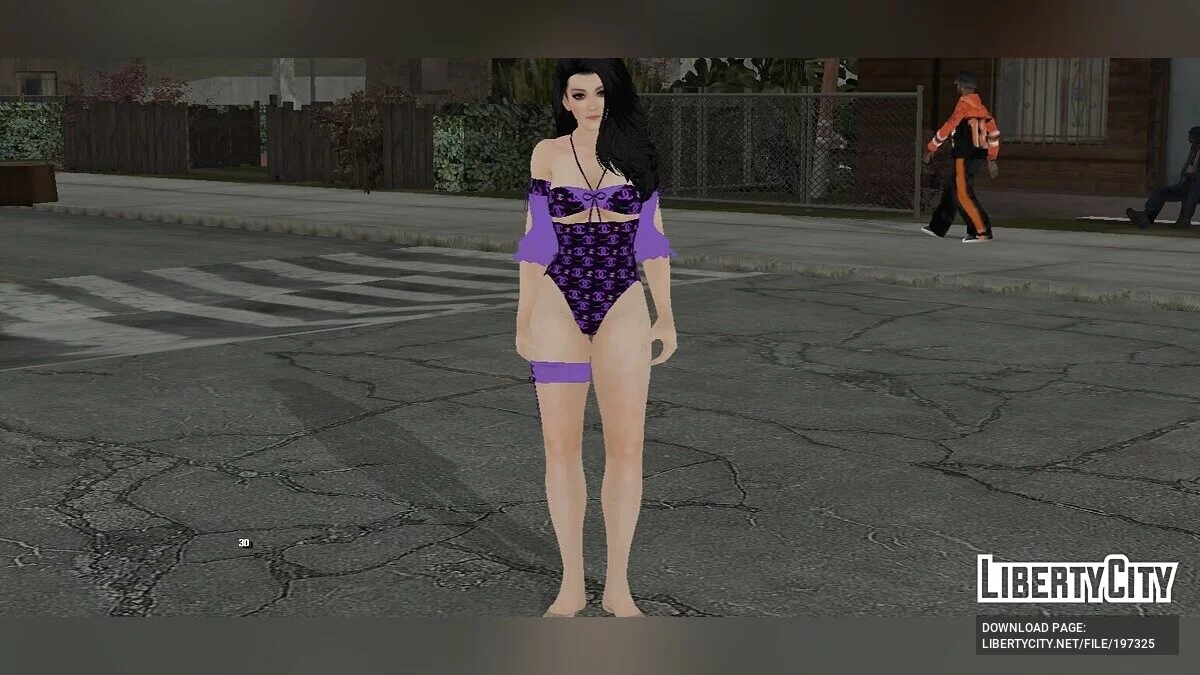Момиджи в купальнике Шанель / GTA San Andreas (iOS, Android)