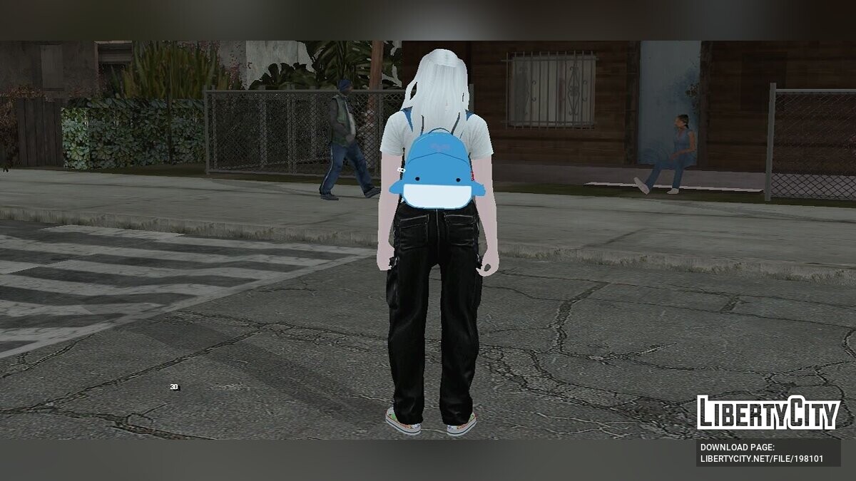 Скачать Fivem Backpacker Girl для GTA San Andreas (iOS, Android)