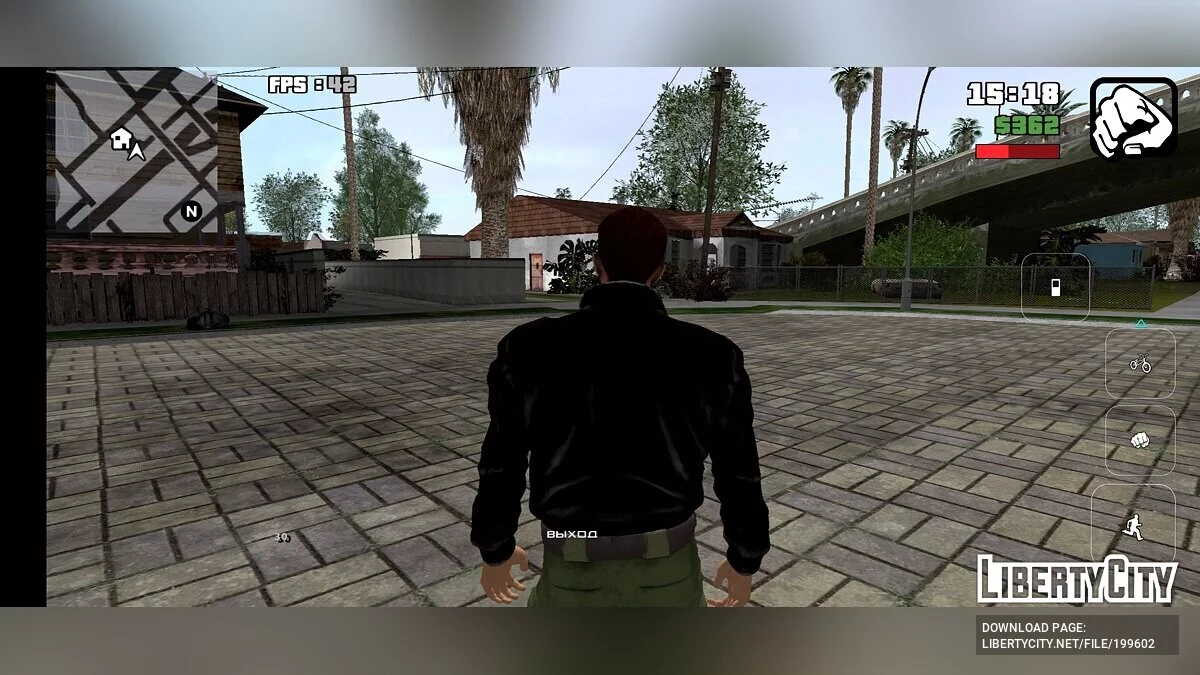 Клод из GTA 3: Definitive Edition / GTA San Andreas (iOS, Android)