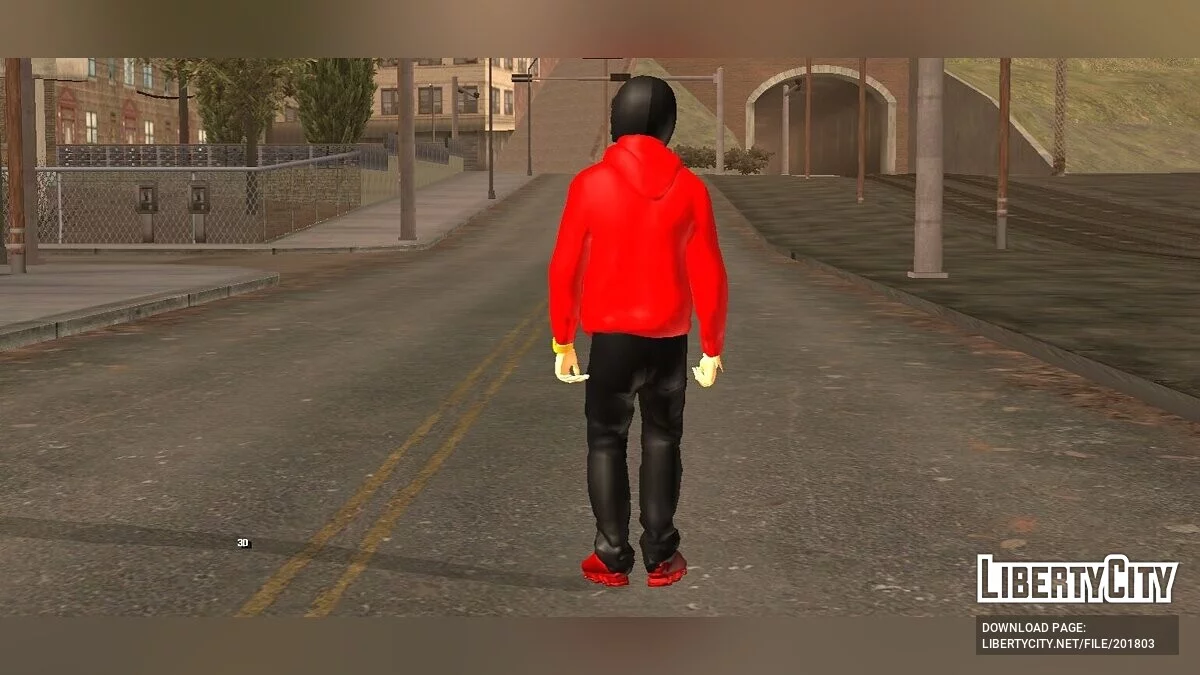 Байкер V2 (только DFF) / GTA San Andreas (iOS, Android)