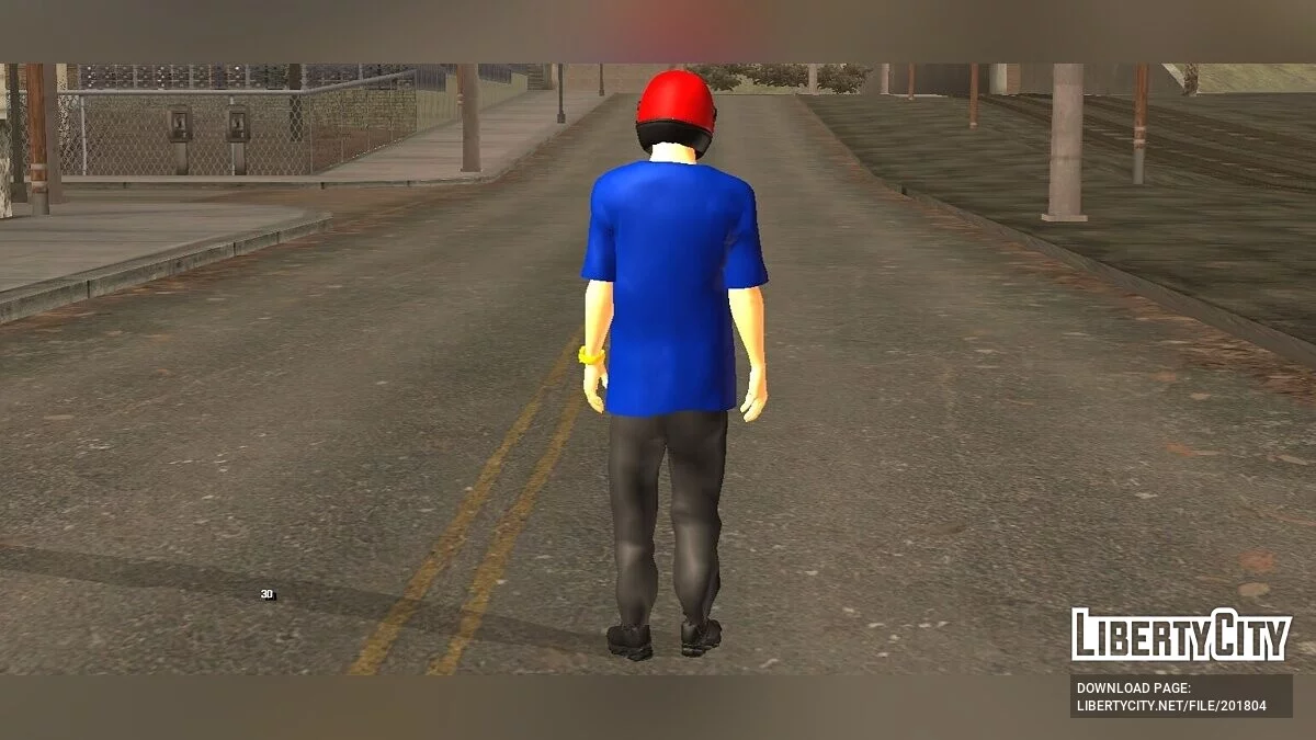 Байкер V3 (только DFF) / GTA San Andreas (iOS, Android)