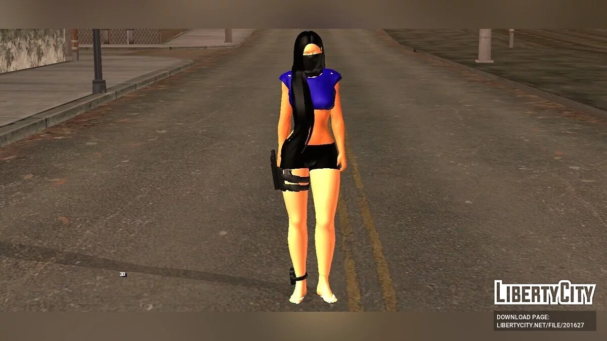 Девушка №1 (только DFF) / GTA San Andreas (iOS, Android)