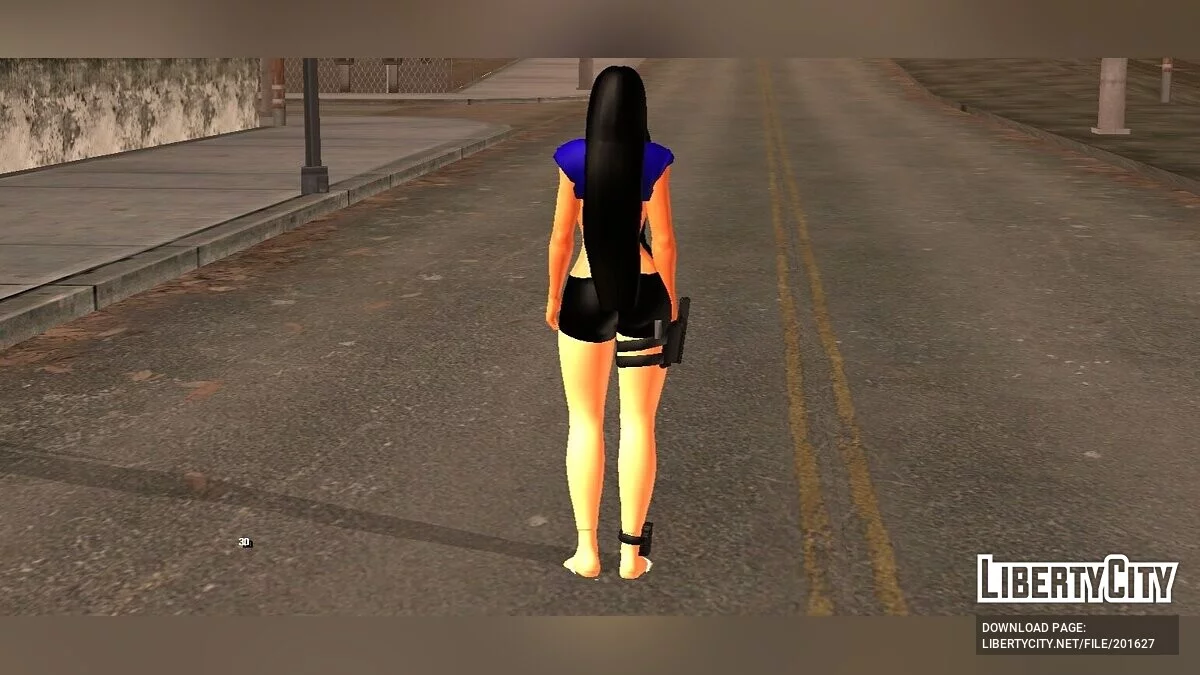 Девушка №1 (только DFF) / GTA San Andreas (iOS, Android)