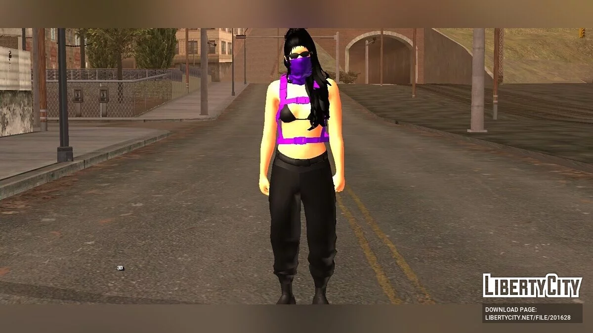 Девушка №2 (только DFF) / GTA San Andreas (iOS, Android)