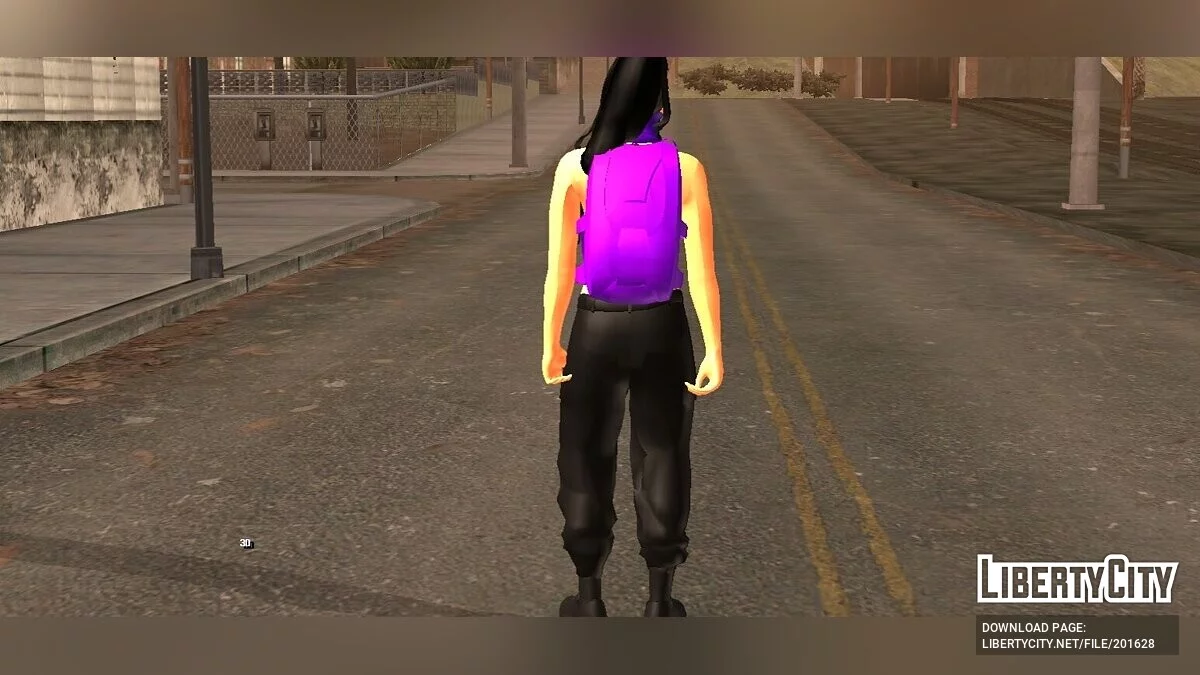 Девушка №2 (только DFF) / GTA San Andreas (iOS, Android)