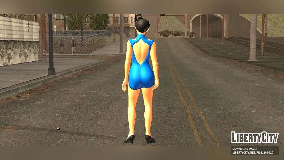 Девушка №3 (только DFF) / GTA San Andreas (iOS, Android)
