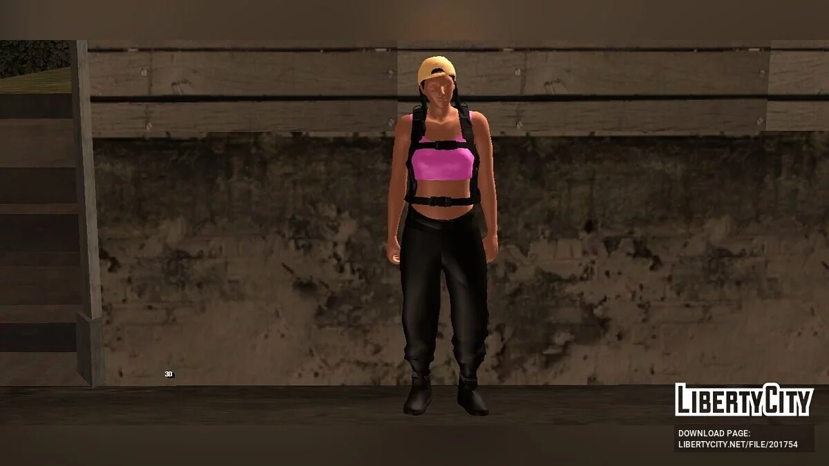 Новая девушка (только DFF) / GTA San Andreas (iOS, Android)