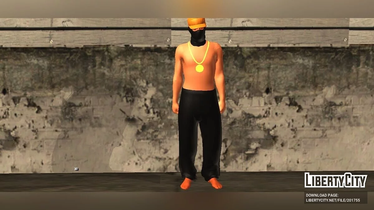 Новый гангстер (только DFF) / GTA San Andreas (iOS, Android)