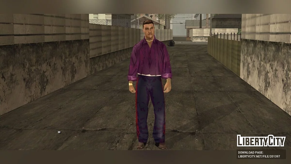 Shmycr в одежде Баллас / GTA San Andreas (iOS, Android)