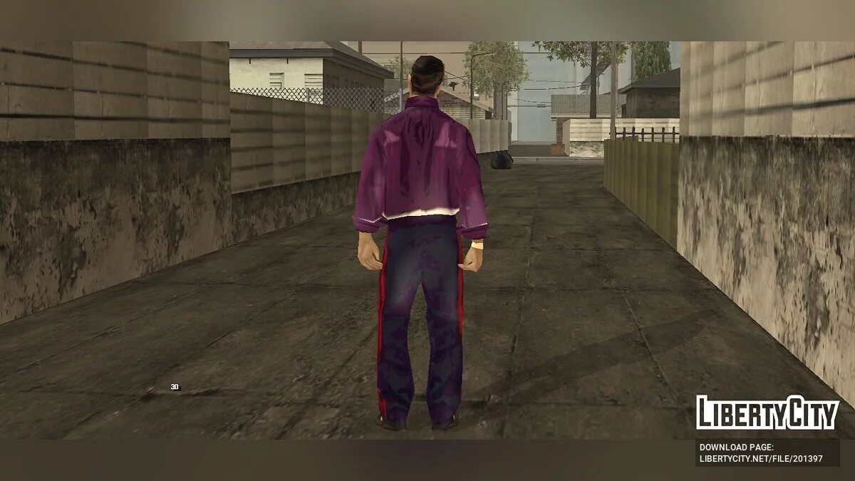 Shmycr в одежде Баллас / GTA San Andreas (iOS, Android)