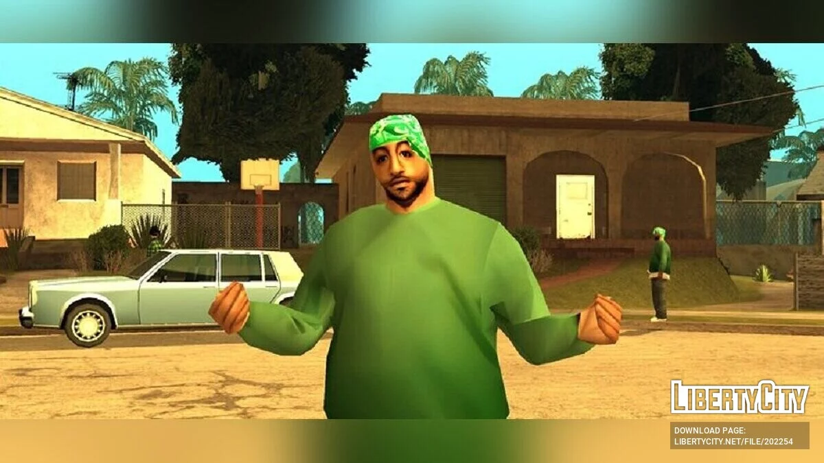 AI Upscaled GSF Members / GTA San Andreas (iOS, Android)