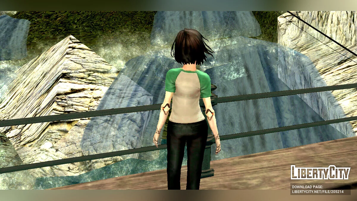 Алита из Battle Angel + женская анимация / GTA San Andreas (iOS, Android)