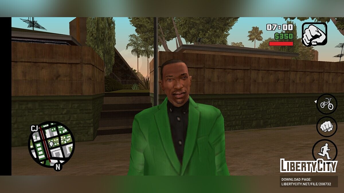 Скачать Улучшен скин Карла для GTA San Andreas (iOS, Android)