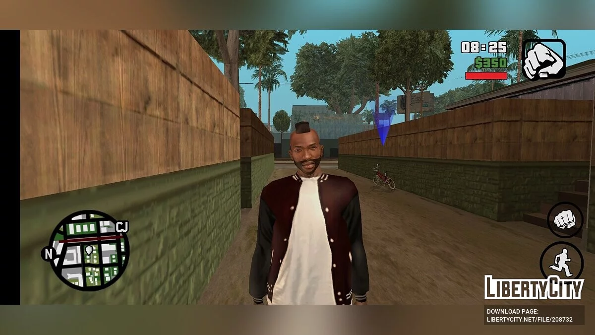 Улучшен скин Карла / GTA San Andreas (iOS, Android)