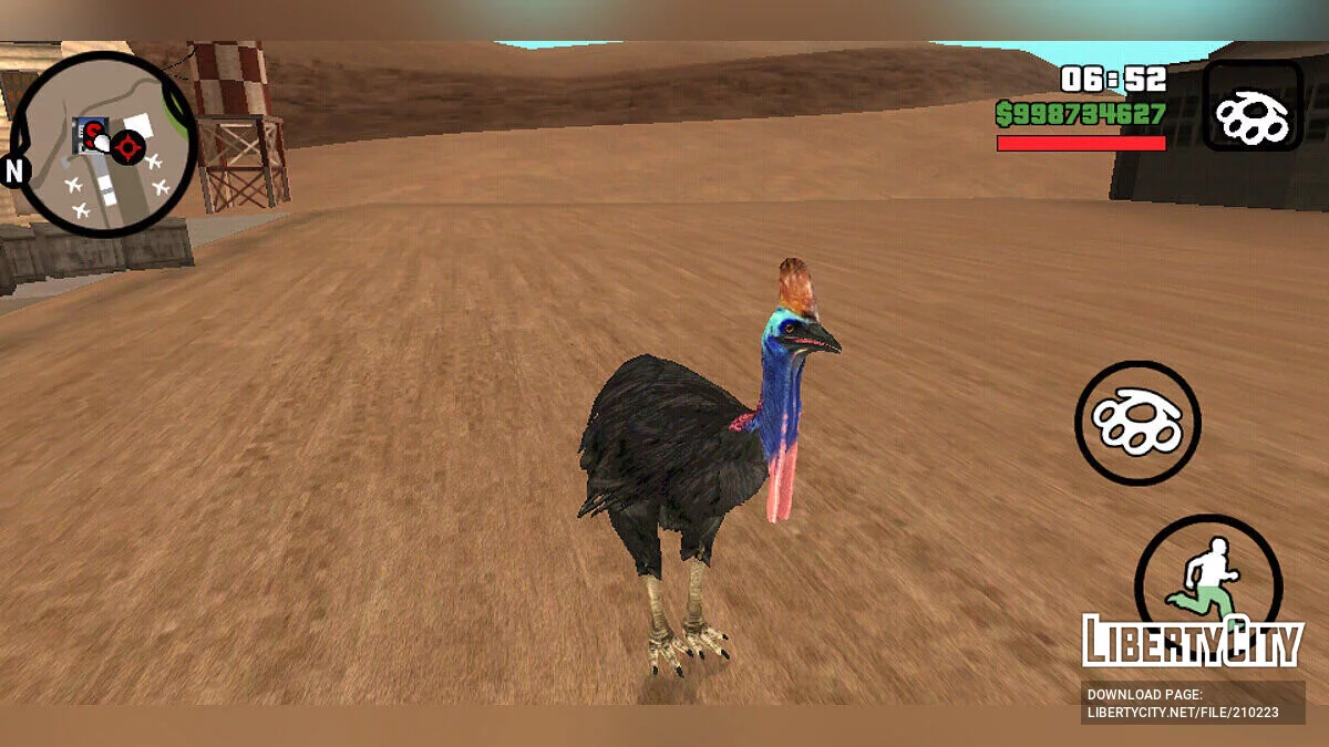 Цесарка из Far Cry 3 / GTA San Andreas (iOS, Android)