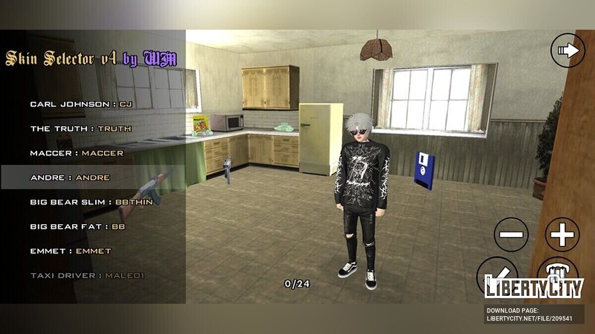 Скачать Dark Flash Sweater для GTA San Andreas (iOS, Android)