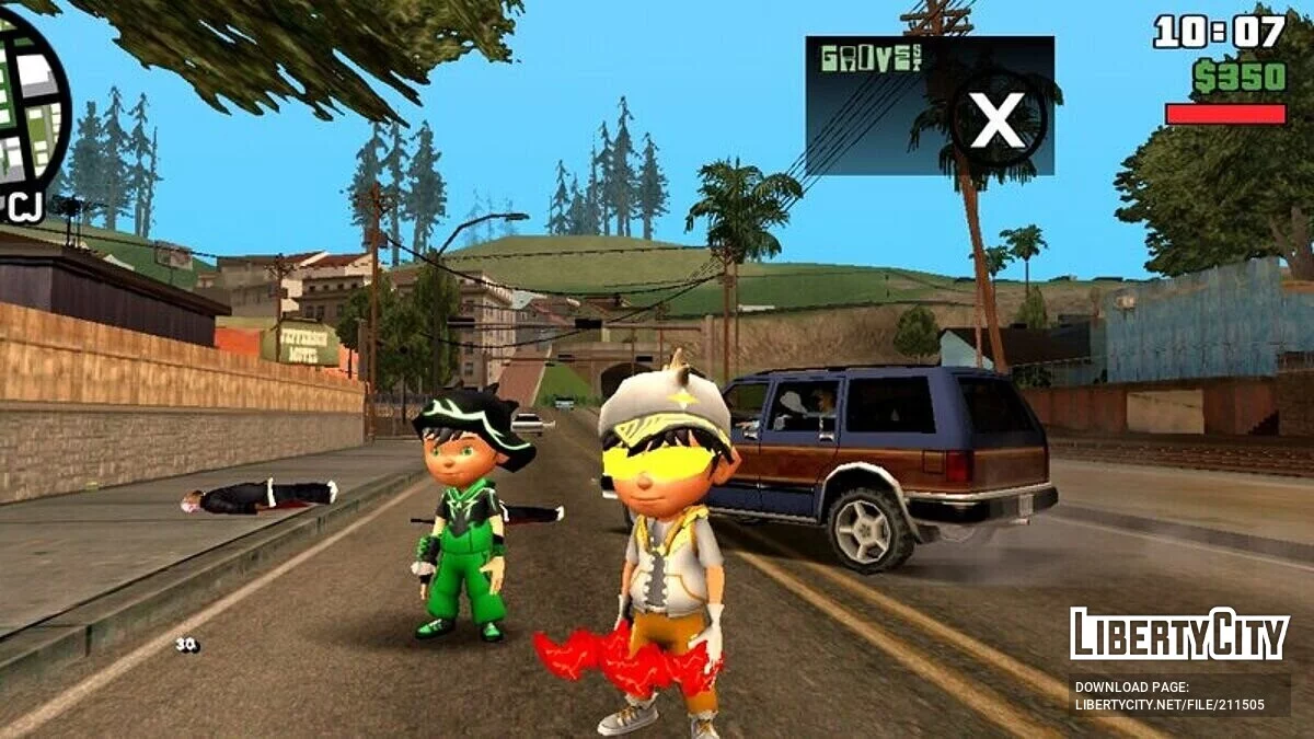 Boboiboy Kuasa 7 / GTA San Andreas (iOS, Android)