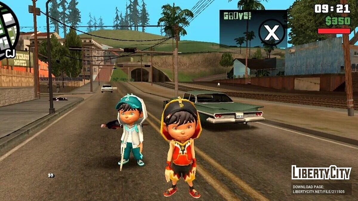 Boboiboy Kuasa 7 / GTA San Andreas (iOS, Android)