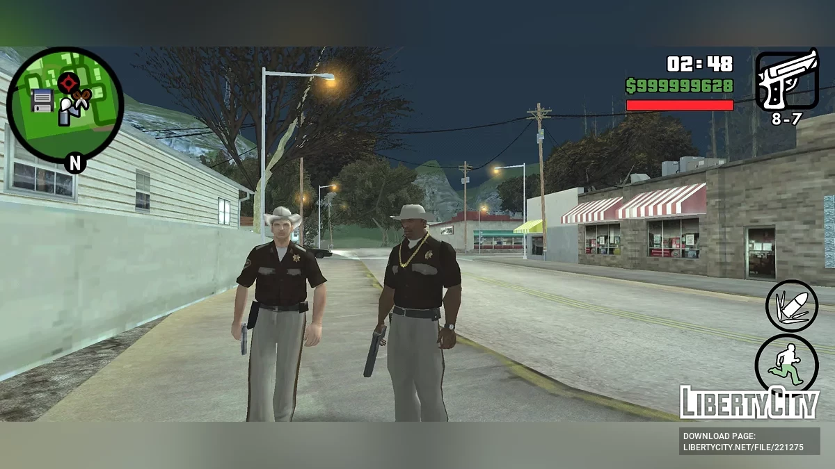 Униформа сельского шерифа / GTA San Andreas (iOS, Android)