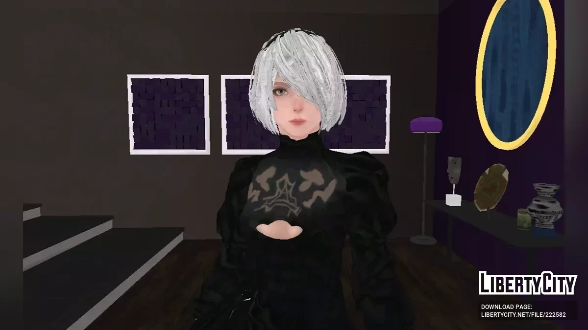 2B из Soul Calibur VI / GTA San Andreas (iOS, Android)