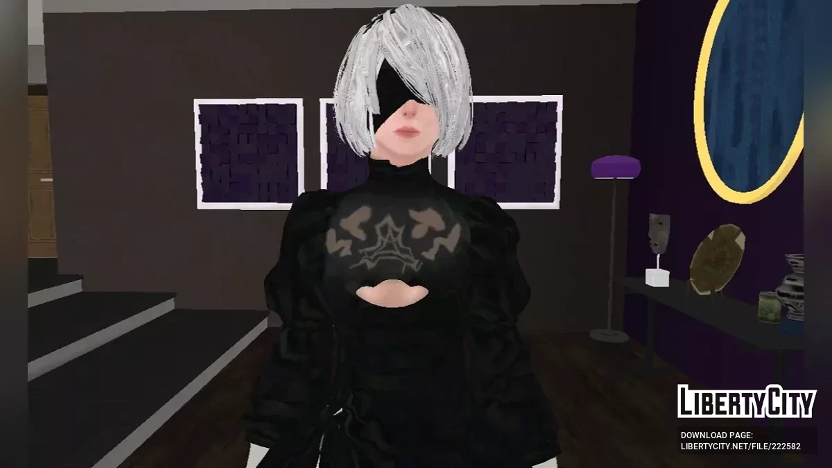 2B из Soul Calibur VI / GTA San Andreas (iOS, Android)