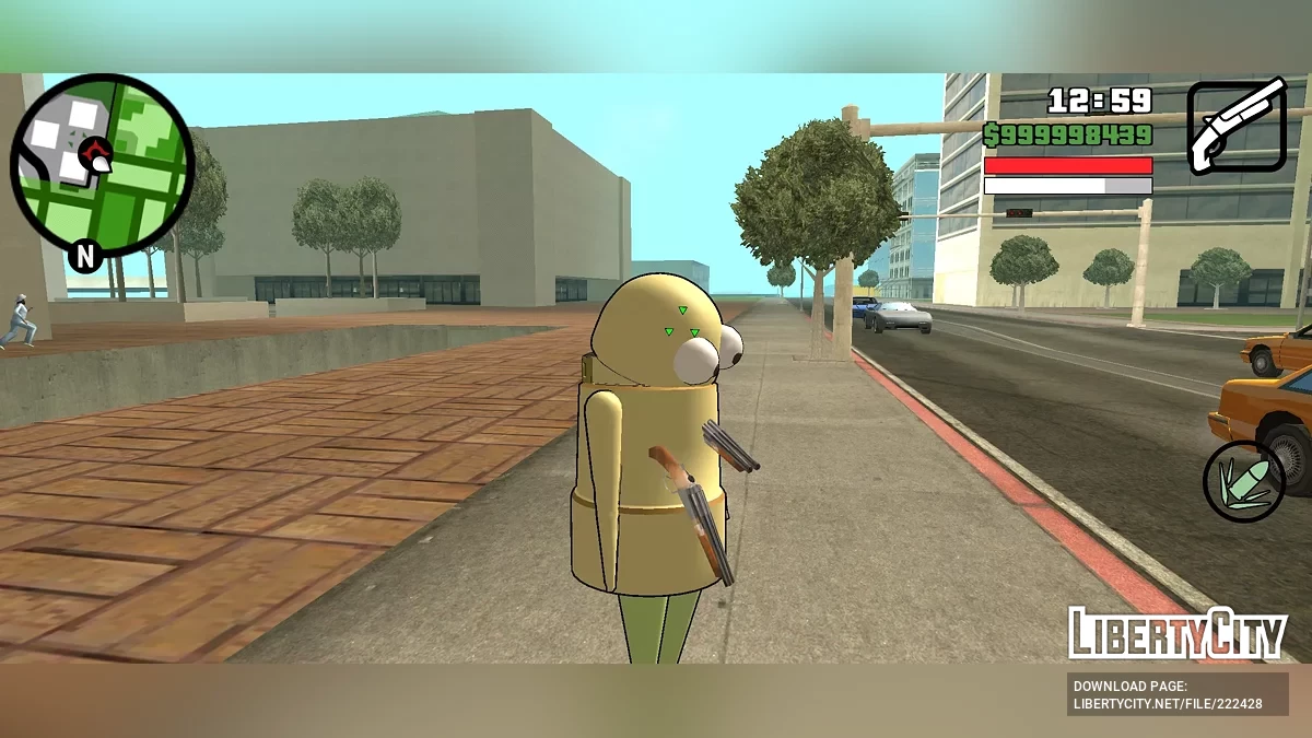 Робот Бендер Родригес / GTA San Andreas (iOS, Android)