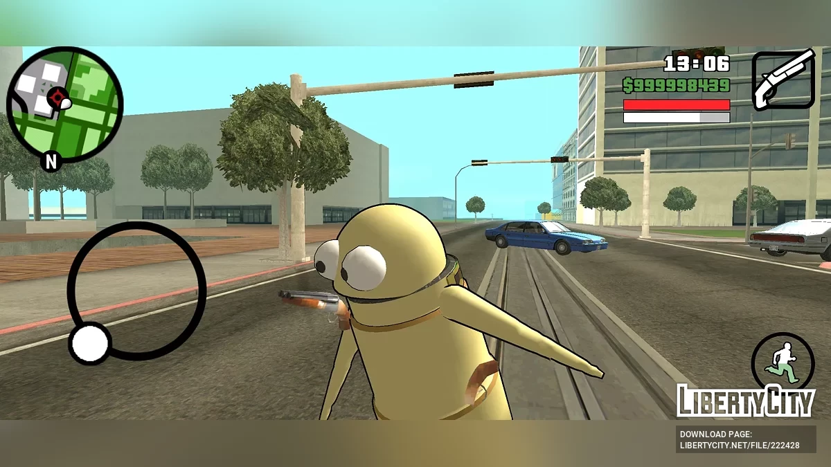 Робот Бендер Родригес / GTA San Andreas (iOS, Android)