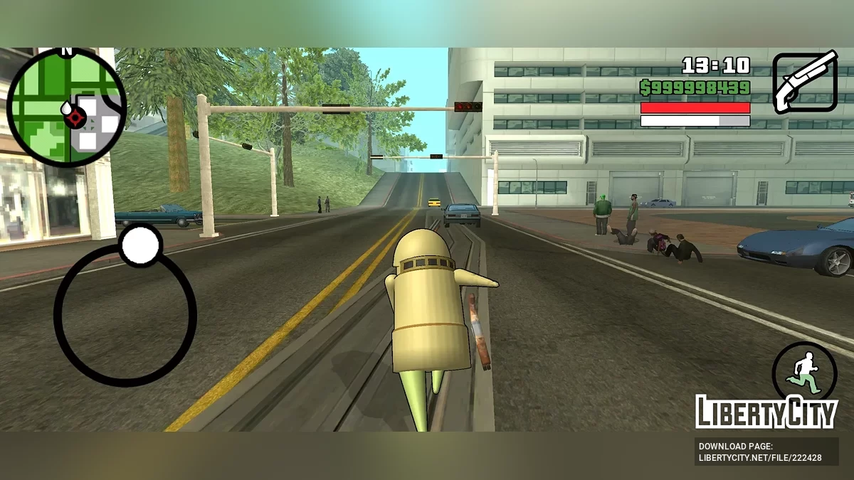 Робот Бендер Родригес / GTA San Andreas (iOS, Android)