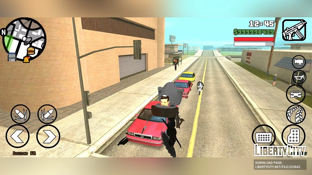 Туалет Клод / GTA San Andreas (iOS, Android)