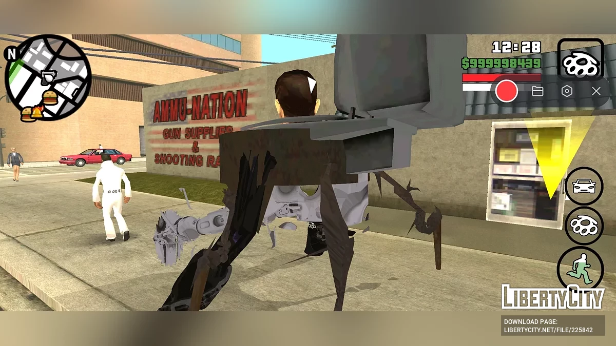 Туалет Клод / GTA San Andreas (iOS, Android)