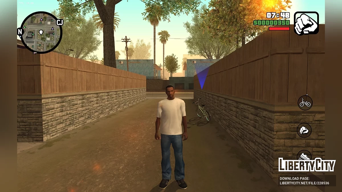 CJ из RoSa Project Evolved / GTA San Andreas (iOS, Android)