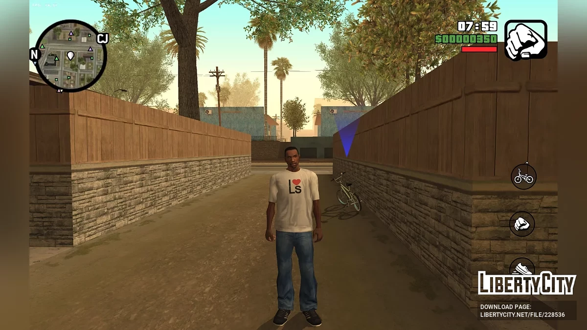 CJ из RoSa Project Evolved / GTA San Andreas (iOS, Android)