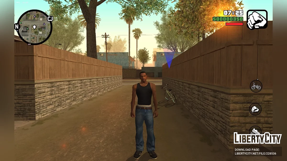 CJ из RoSa Project Evolved / GTA San Andreas (iOS, Android)