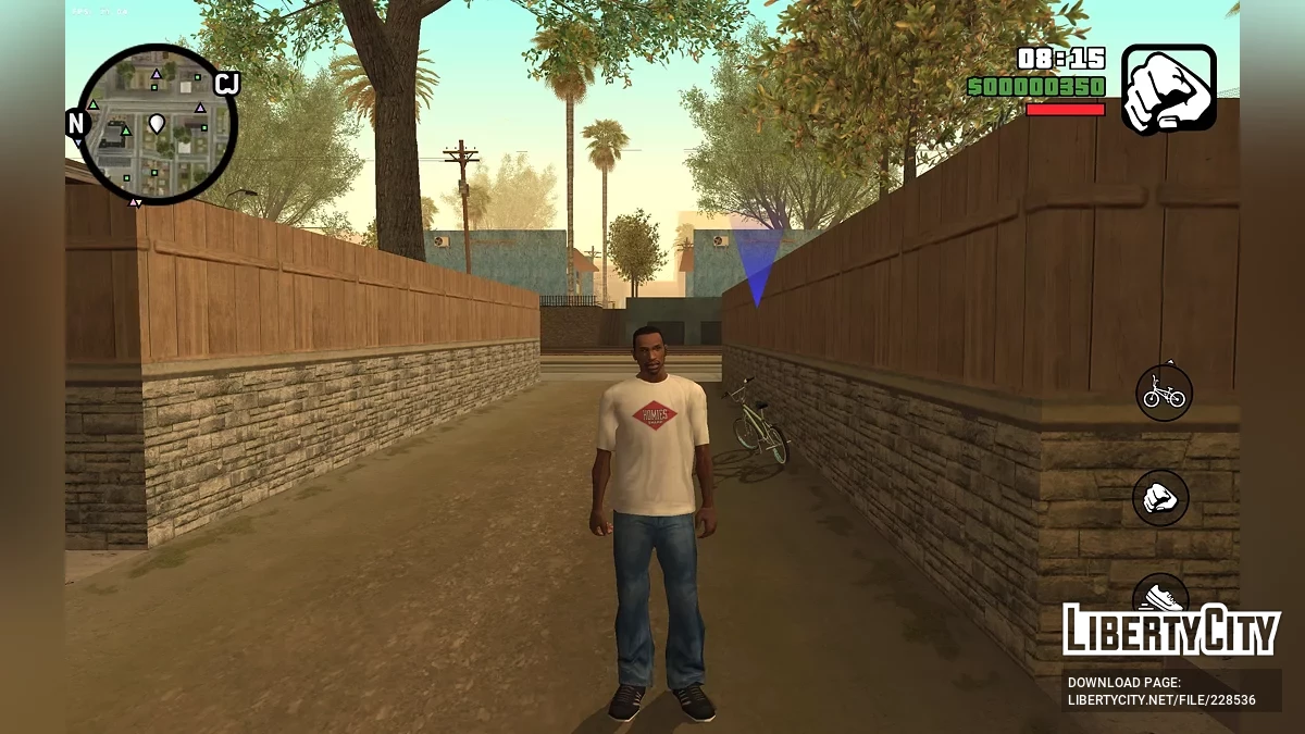 CJ из RoSa Project Evolved / GTA San Andreas (iOS, Android)
