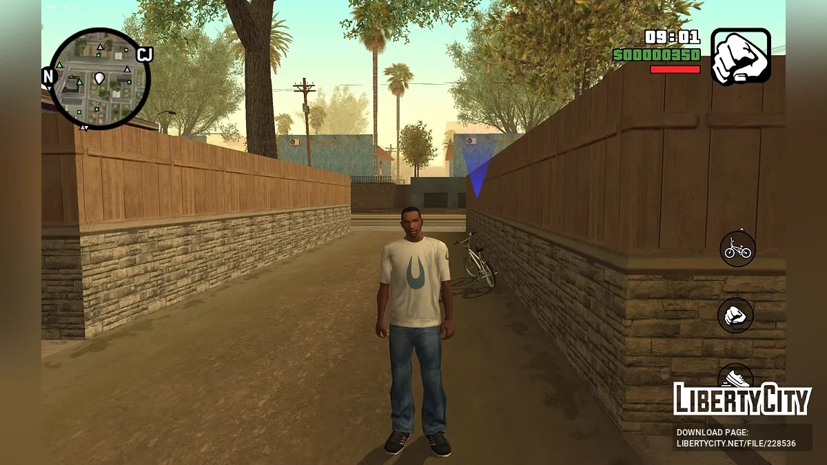 CJ из RoSa Project Evolved / GTA San Andreas (iOS, Android)