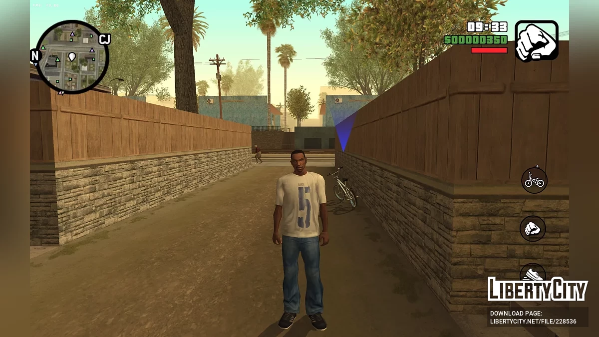 CJ из RoSa Project Evolved / GTA San Andreas (iOS, Android)