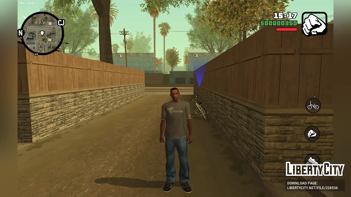 CJ из RoSa Project Evolved / GTA San Andreas (iOS, Android)