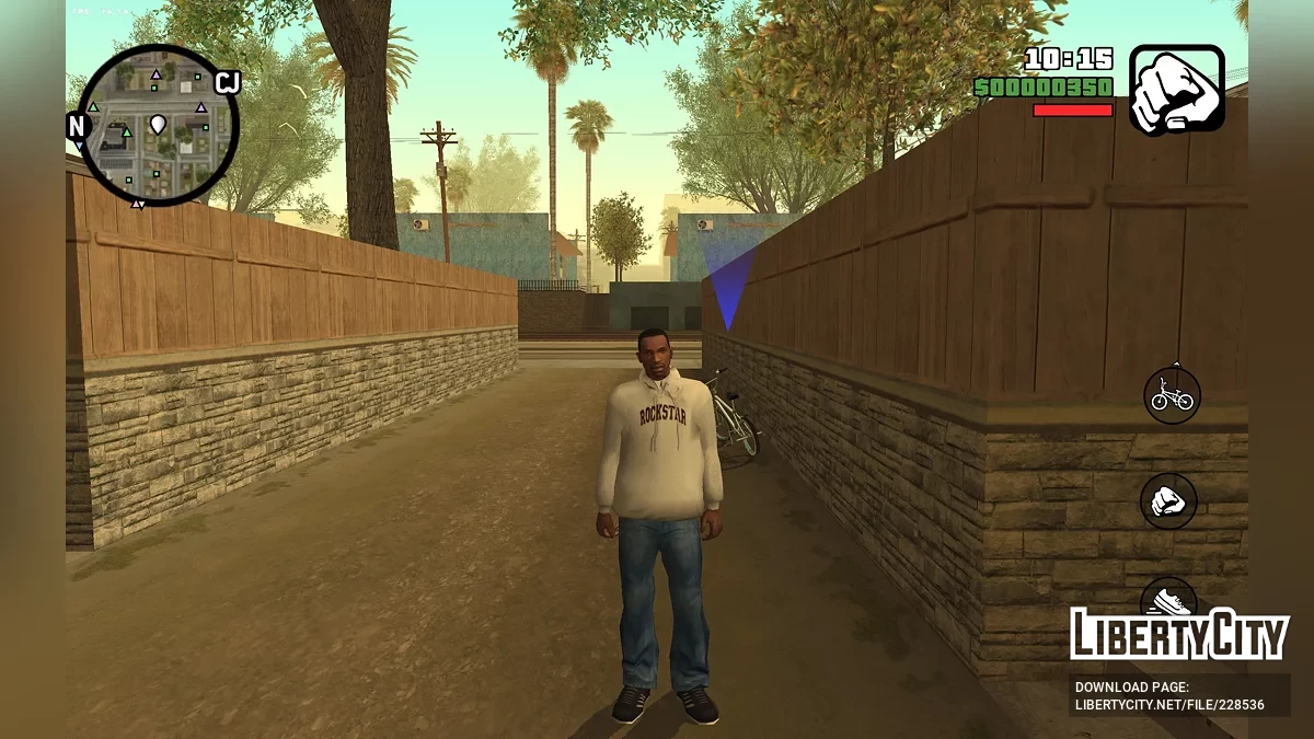 CJ из RoSa Project Evolved / GTA San Andreas (iOS, Android)