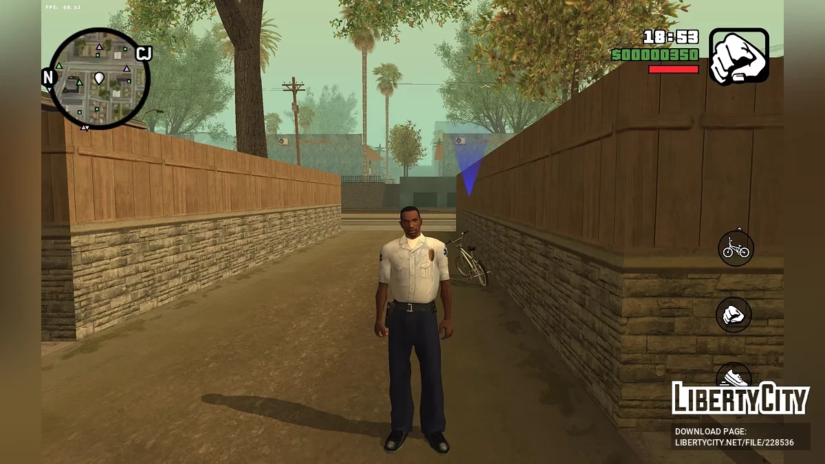 CJ из RoSa Project Evolved / GTA San Andreas (iOS, Android)